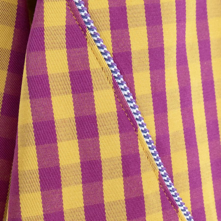 RANDY | CLIMBS AND DIPS (YELLOW × PURPLE) トラックジャケット ジップアップジャケット 春夏 アウター メンズ イエロー パープルの画像
