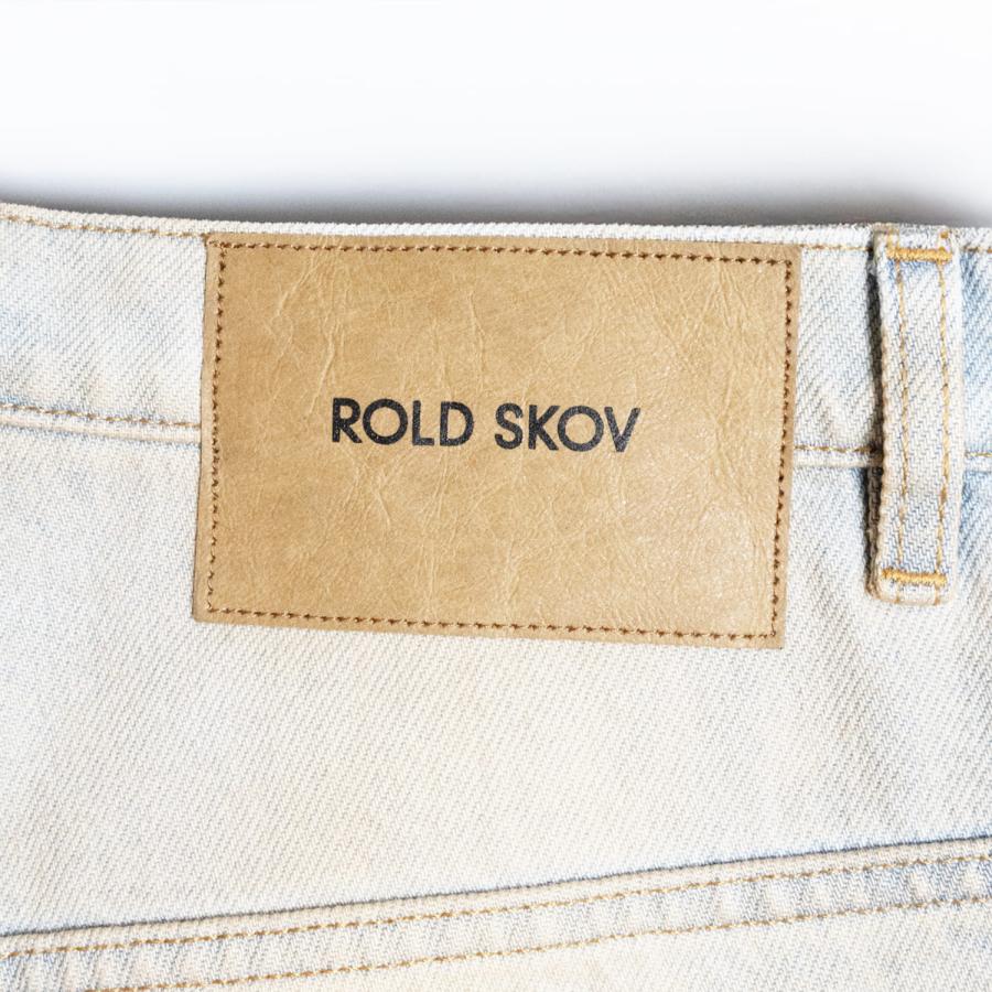 ROLD SKOV | WIDE PANT (BURNT SCRATCHES) デニムパンツ ワイドパンツ