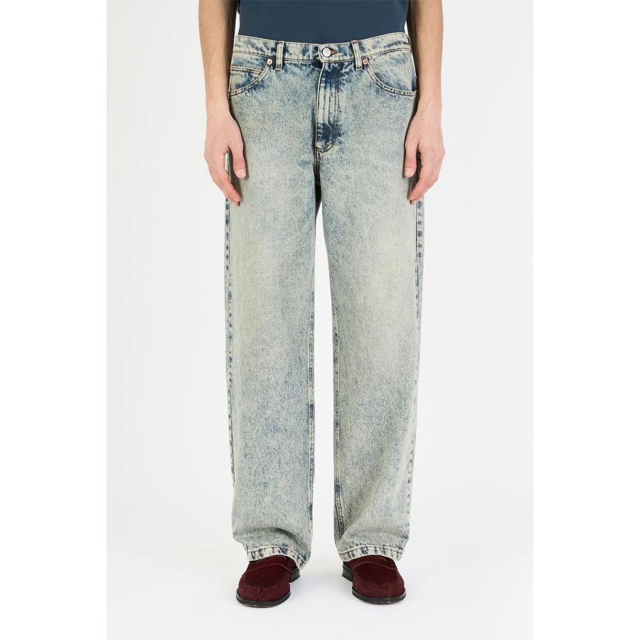 ROLD SKOV | WIDE DENIM (MEGA MARBLED) デニムパンツ ワイド
