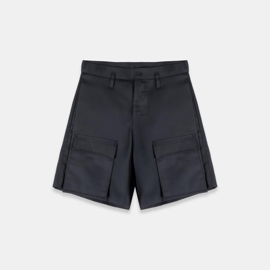 SHINYAKOZUKA（シンヤコヅカ） | M-SHORTS (COLOURLESS BLACK) スリム