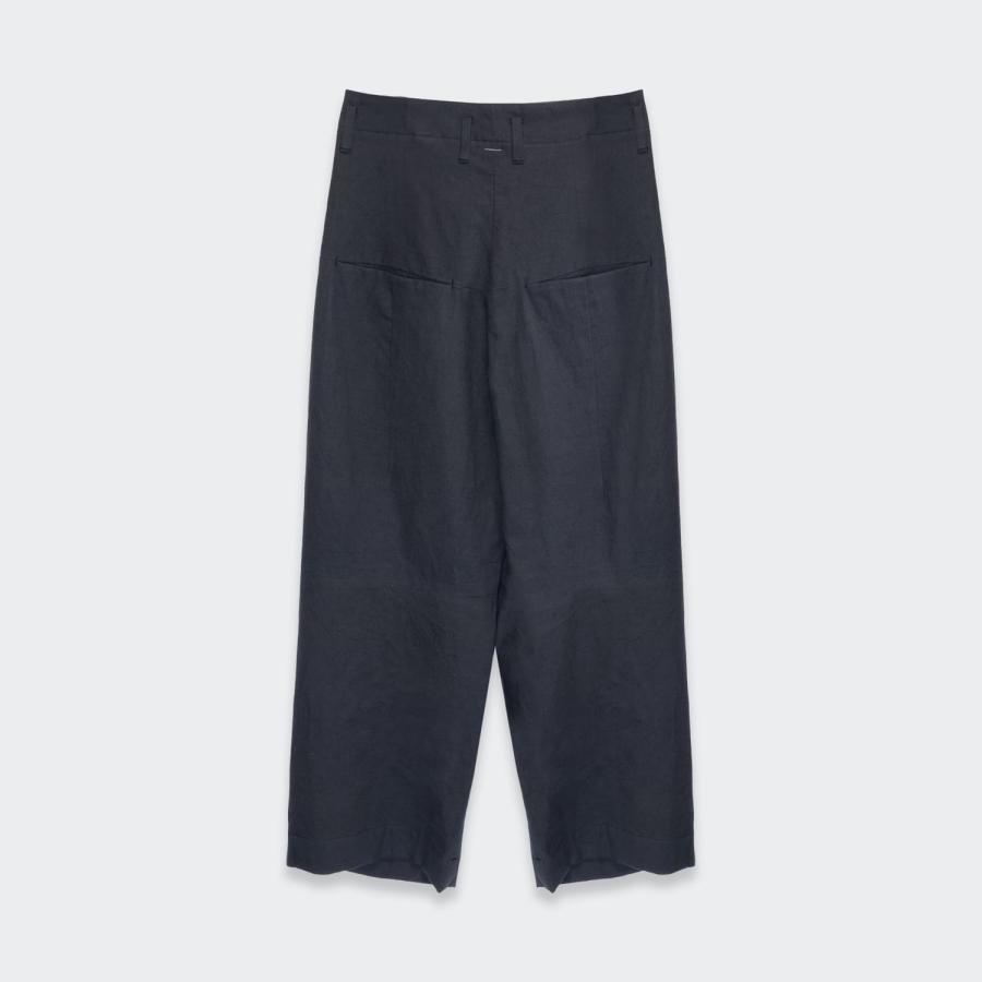 SHINYAKOZUKA | BAGGY (BLACK) バギー ワイドパンツ タック