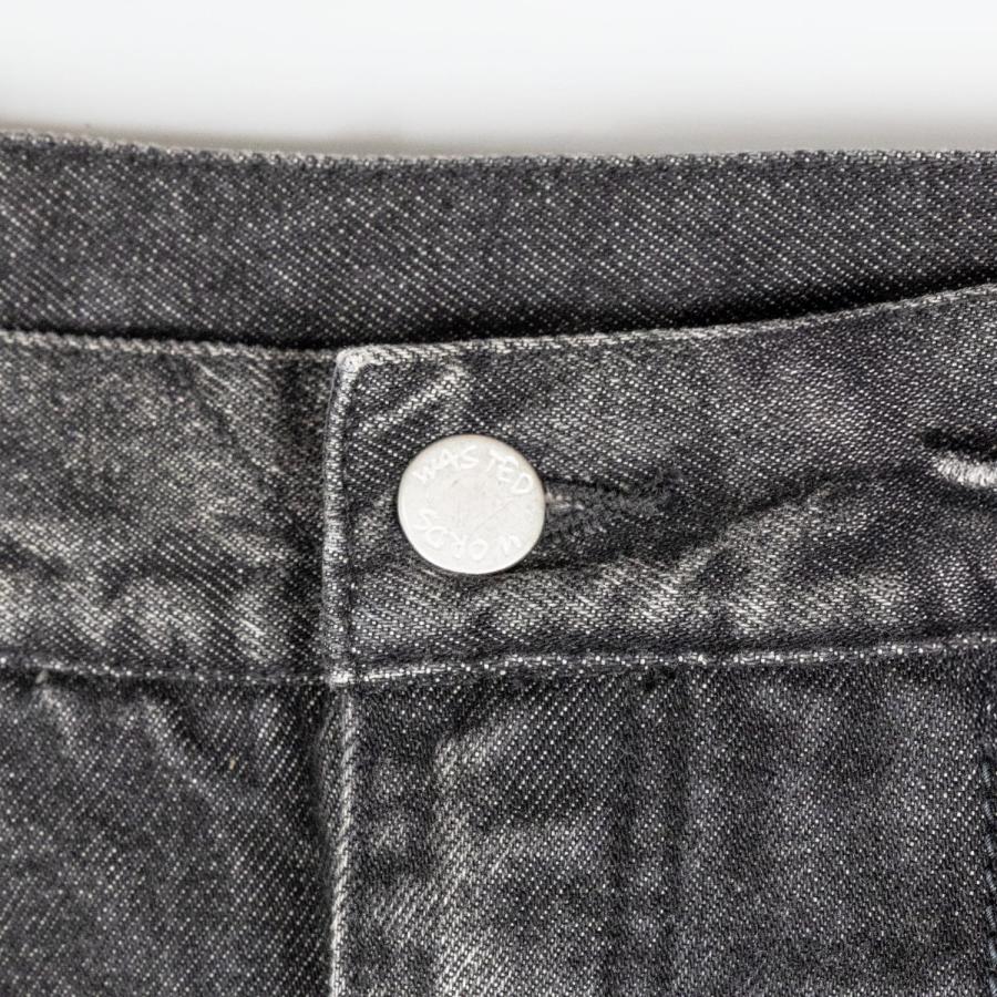 SHINYAKOZUKA（シンヤコヅカ） | PAINTED ORDINARY CITY BAGGY (BLACK