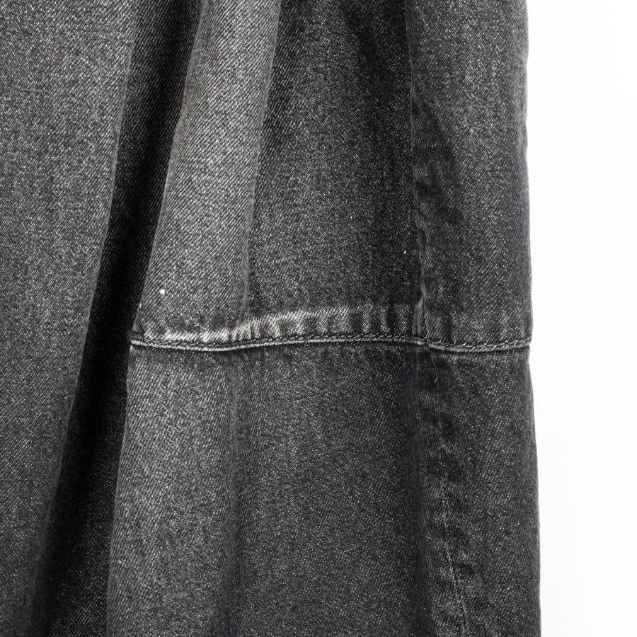 SHINYAKOZUKA（シンヤコヅカ） | PAINTED ORDINARY CITY BAGGY (BLACK 