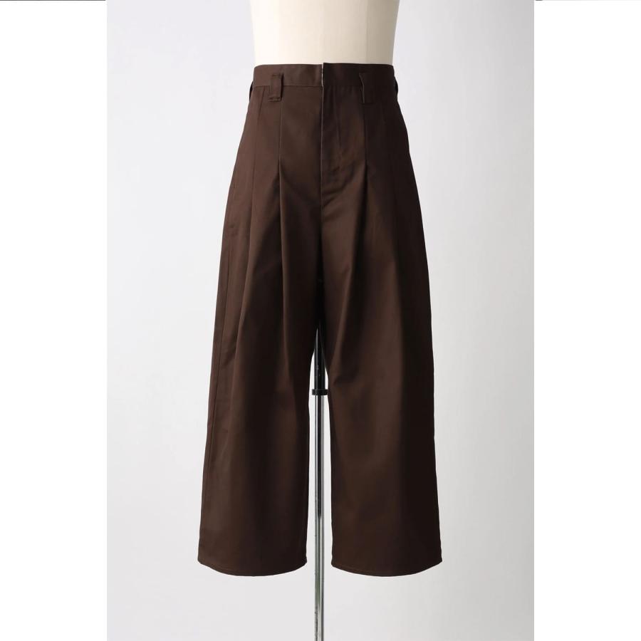 SHINYAKOZUKA（シンヤコヅカ） | BAGGY WITH DICKIES (BROWN) ISSUE#8
