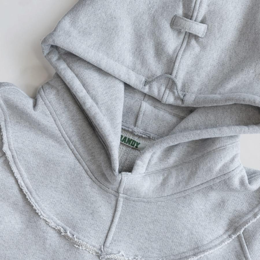 RANDY (ランディ) MELT (GREY) [プルオーバーフーディ パーカー 