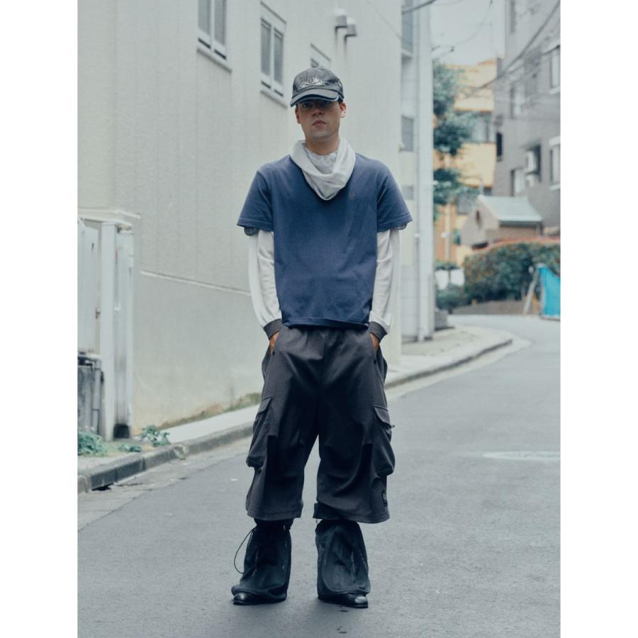 Wave of Sand（ウェーブオブサンド） | DIMS SHORTS (CHARCOAL) 七分丈