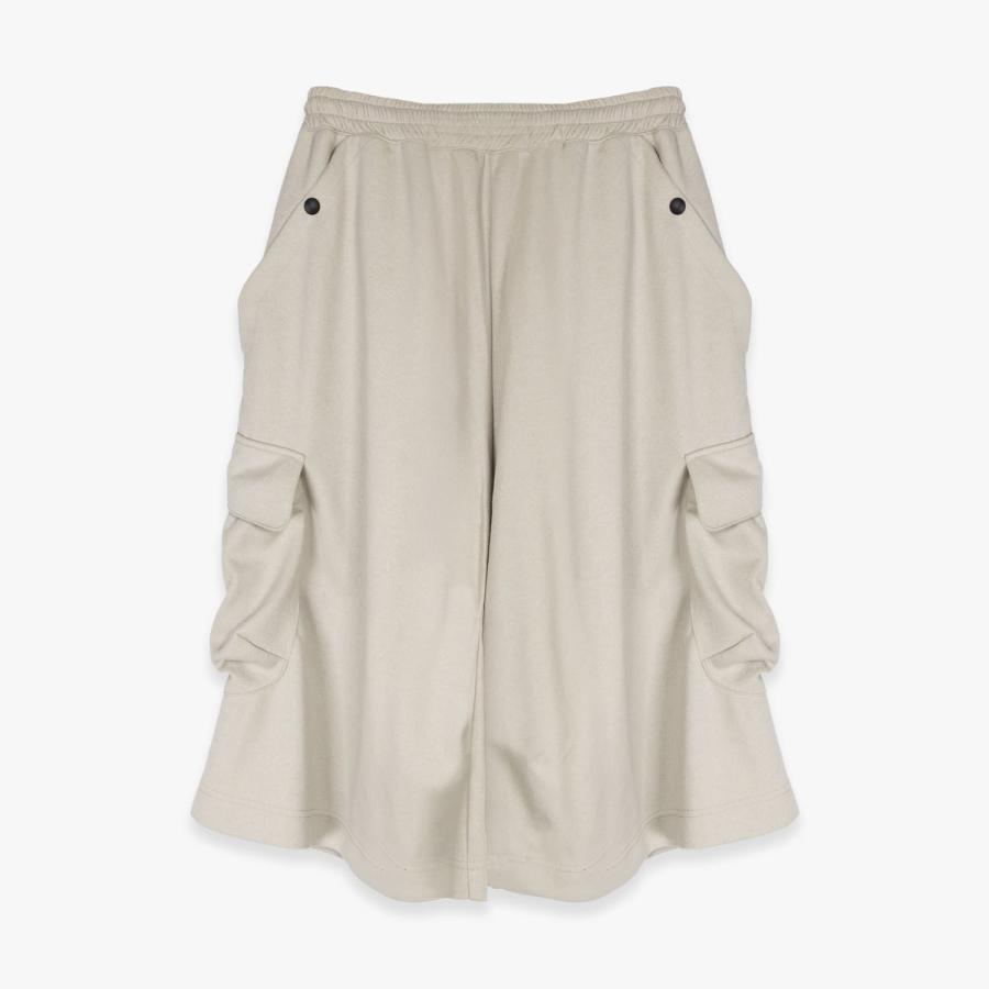 WAVE OF SAND | DIMS SHORTS (SAND) 七分丈 ワイドショーツ ショートパンツ ハーフパンツ スウェットパンツ ボトムス メンズ サンド_2