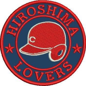 広島東洋カープ 刺繍ワッペン HIROSHIMA C (H-0014) カープユニフォーム CARP 広島東洋カープ カープ女子 応援歌 刺繍 メール便 アイロン接着｜uneemb-store