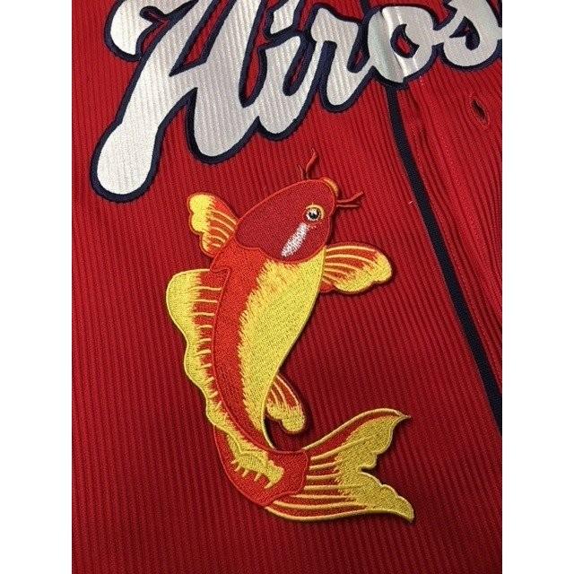 広島カープ 刺繍ワッペン 鯉 (K-0035) カープユニフォーム CARP 広島カープ 刺繍ワッペン 鯉 (K-0035) カープユニフォーム CARP