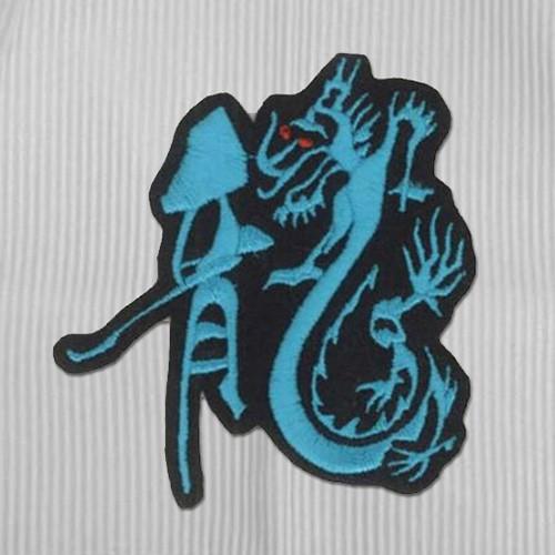 【即日発送】REFLEM ドラゴン刺繍PO 中日ドラゴンズ 刺繍ワッペン 龍文字 (SO-0008) ドラゴンズ