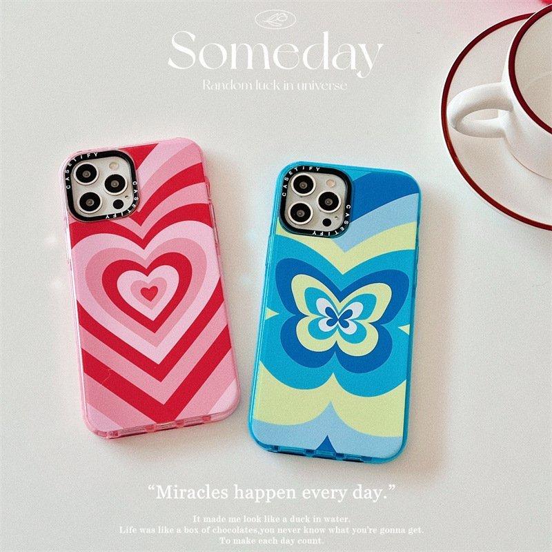 国内即発送 10倍ポイント スマホケース Casetify バターフライ ハート おしゃれ インスタ Ins アイフォンケース Iphone12 Pro Promax Iphone13 Mini Aynaelda Com