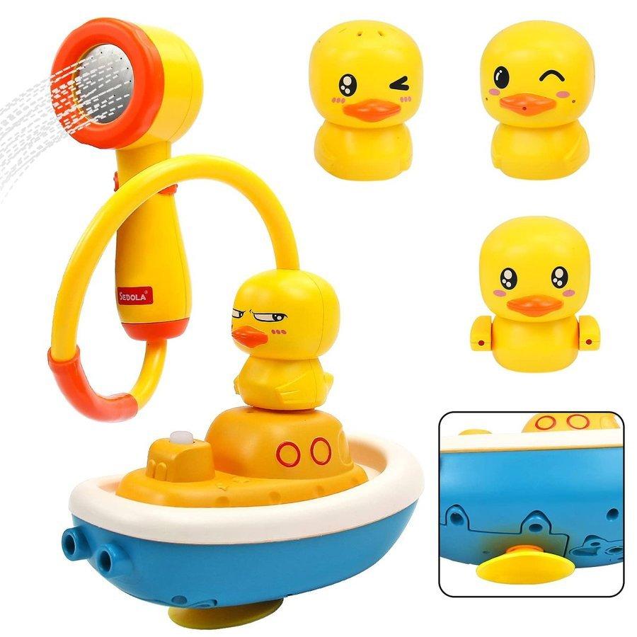 海外出荷 お風呂 おもちゃ セット 水遊び 噴水 Diy 組み合わせ 知育玩具 アヒル 船 水スプレー シャワーカップ 強力な吸盤付き 誕生日 入園祝い クリスマス P Uneile 通販 Yahoo ショッピング