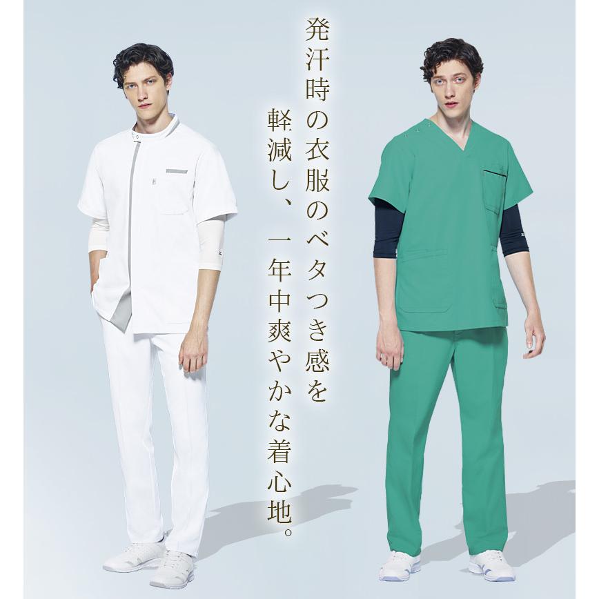 MIZUNO（ミズノ） アンダーウェア 男性用 7分袖 MZ-0135 医療 白衣