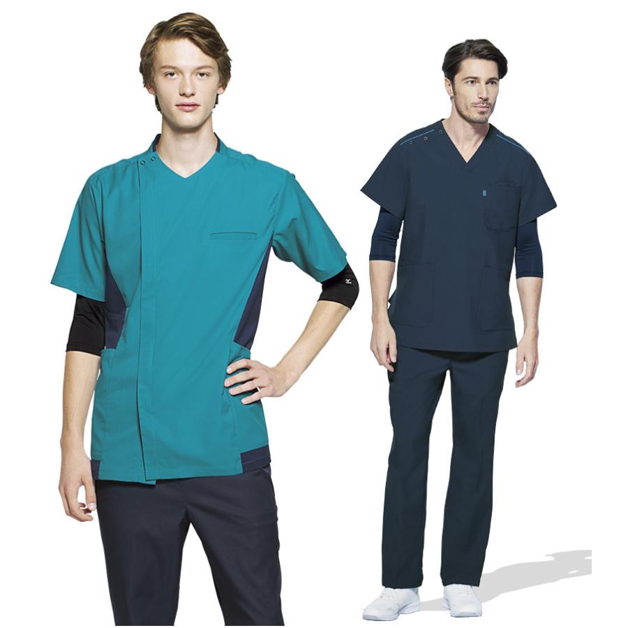 MIZUNO（ミズノ） アンダーウェア 男性用 7分袖 MZ-0135 医療 白衣