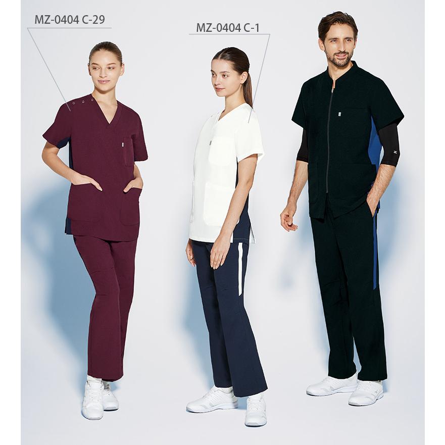 MIZUNO（ミズノ） ファスナースクラブ 男女兼用 医療 白衣 MZ-0403