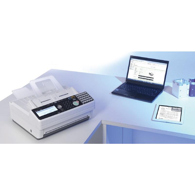 ムラテック F-390 感熱ロール紙FAX ハンドセット付き : トナーと