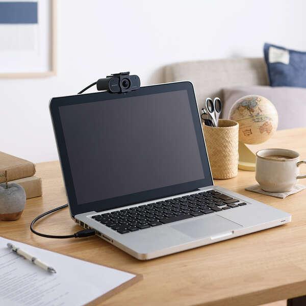 ELECOM（エレコム） 4K オートズーム対応Webカメラ UCAM-CX80FBBK 送料