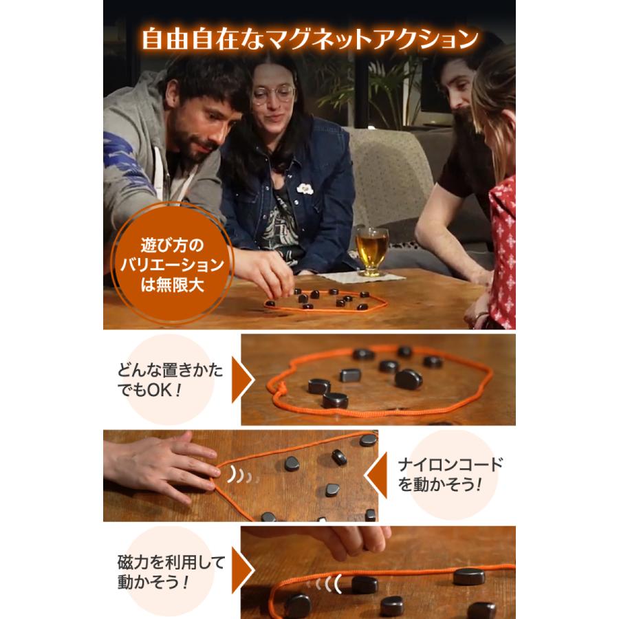 Kluster クラスター マグネット アクションゲーム ボードゲーム 1人 4人 磁石 じしゃく おもちゃ テーブルゲーム パーティーゲーム 家族 Kluster Attreal Game 通販 Yahoo ショッピング