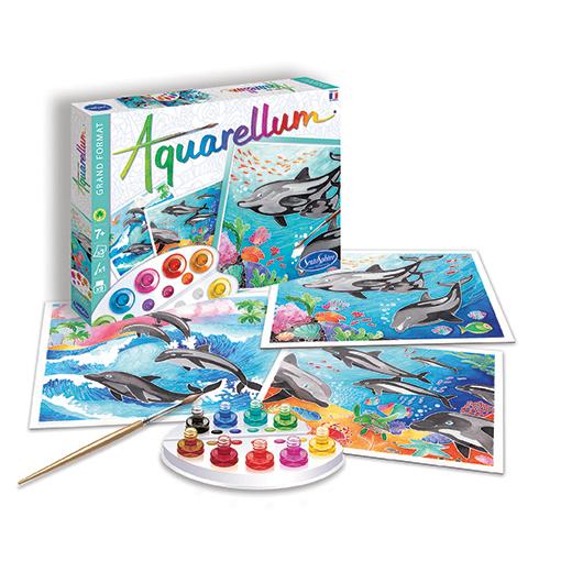 水彩画キット Amazon | Tobios 水彩セット、ミニポータブル木製/アクリルグリッド