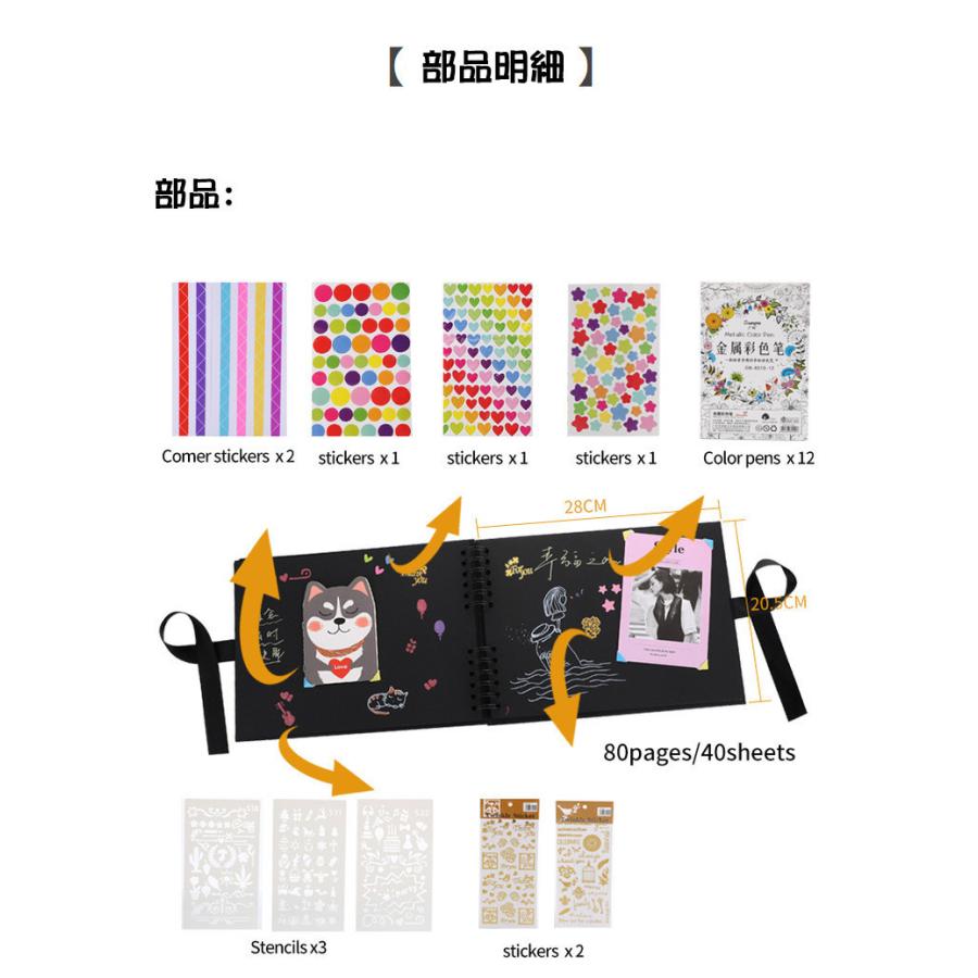 フォトアルバム 手作りアルバム 1 大容量 フォトフレームブック スクラップブック メモ書き可 写真収納 誕生日 出産祝い 結婚式 プレゼント母の日 Jxg197 うにストア 通販 Yahoo ショッピング