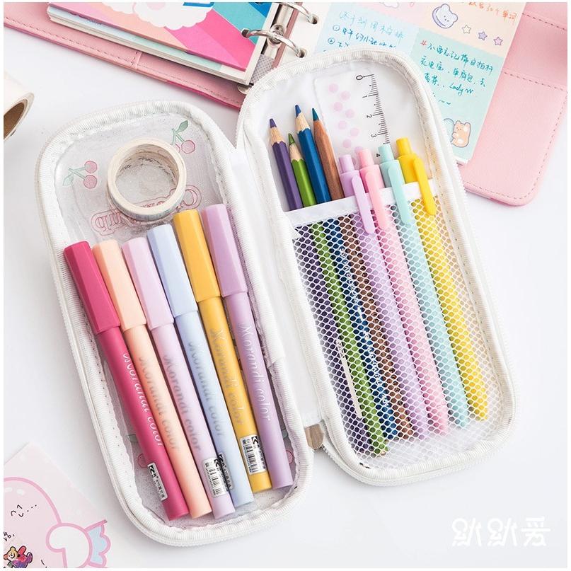 ペンケース 透明 筆箱 大容量 メッシュ クリア 小学生 中学生 高校生 大きめ シンプル おしゃれ かわいい 見やすい筆入れ 韓国 お祝い プレゼント ペン ケース Jxg447 うにストア 通販 Yahoo ショッピング