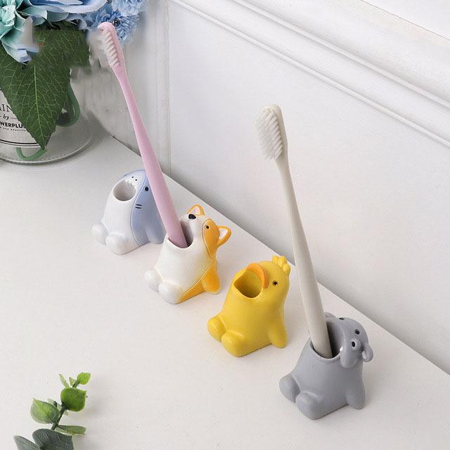 歯ブラシスタンド 可愛い動物 筆たて歯ブラシ立て 歯ブラシホルダー 洗面所 洗面用品 かわいい Ad 18 Kalavika 通販 Yahoo ショッピング