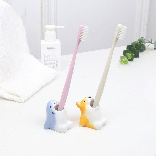 歯ブラシスタンド 可愛い動物 筆たて歯ブラシ立て 歯ブラシホルダー 洗面所 洗面用品 かわいい Ad 18 Kalavika 通販 Yahoo ショッピング