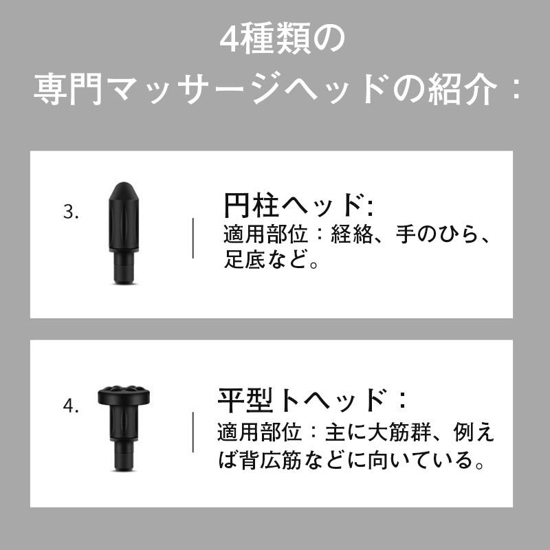 即納 マッサージ器 全身 マッサージガン 筋膜リリース ガン パワーガン