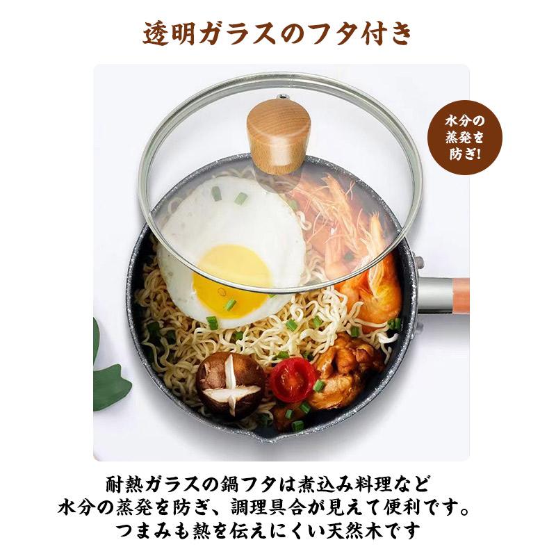 【未使用】Rainbow Premium フライパン 片手鍋 20cm 蓋付 即納 片手鍋 20cm ガス火対応 鍋 IH対応 1-3人 直火 片手なべ ミルク