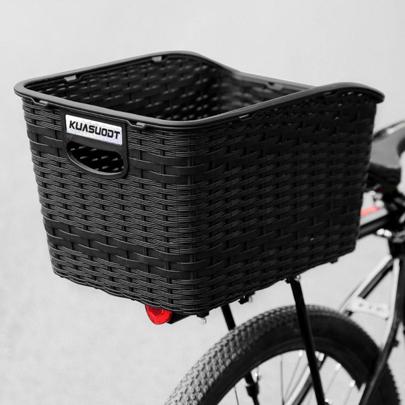 マルチシーン対応／自転車 カゴ 後ろ 自転車かご リアカゴ 大容量 軽量