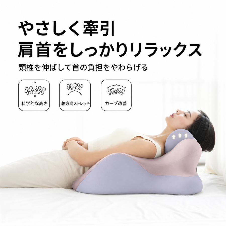 姿勢サポート枕 多機能クッション うつ伏せ寝用枕 メモリーフォーム枕