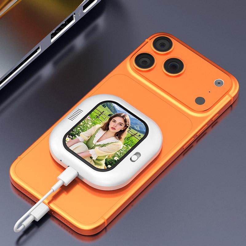 自撮り用 モニター VLOGモニター 自撮りモニター スマホモニター 磁石
