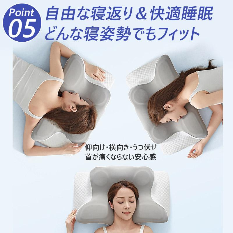 枕 記憶枕 低反発枕 蝶形枕 人間工学枕 ネックピロー 肩こり枕 首枕