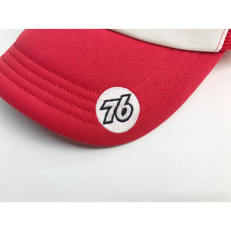 76 ツバ刺繍メッシュキャップ 312 : カジュアルショップ UNIVERSE