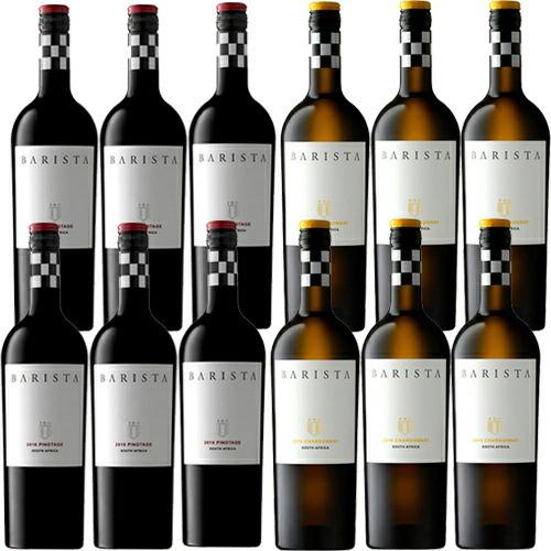 バリスタ ピノタージュ/シャルドネ 飲み比べ各6本計12本セット[2018]ベルタス・フォーリー 赤 750ml　Bertus Fourie [Barista Pinotage] 南アフリ… 豪華ラインアップ ！シャブリ5本飲み比べ シャルドネ ワイン