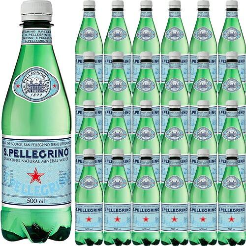 【送料無料】サンペレグリノ 500mlペットボトル×24本セット S.Pellegrino※クール便・沖縄北海道は別途追加送料あり イタリア ミネラルウォーター｜unibiswine