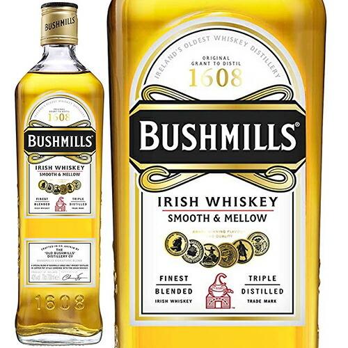 ブッシュミルズ Bushmills 1本 ビン・瓶 アイルランド  700ml 40.0% アイリッシュウイスキー ハイボールにおすすめ