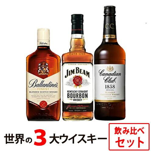 ジムビーム 【送料無料】すべて正規品！ウイスキー入門飲み比べ