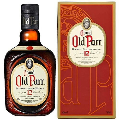 【正規品】オールドパー 12年/Old Parr 12 Years ビン・瓶 スコットランド  750ml 40.0% スコッチウイスキー ハイボールにおすすめ 6本セット 1箱 業務用 飲食…｜unibiswine｜02