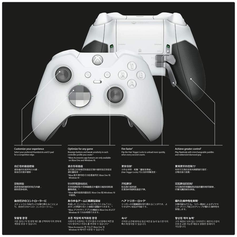 マイクロソフト Microsoft Xbox One Elite ワイヤレスコントローラー