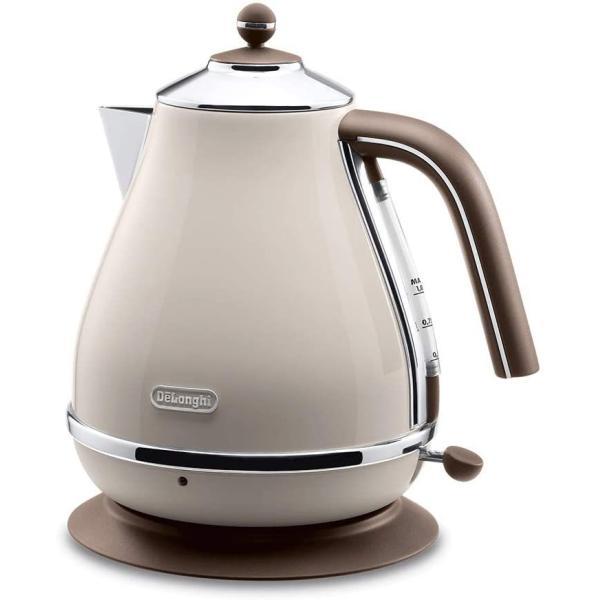 KBOV1200J-BG 電気ケトル DeLonghi デロンギ アイコナ・ヴィンテージ コレクション 1.0L KBOV1200JBG｜unibizonlinestore｜02