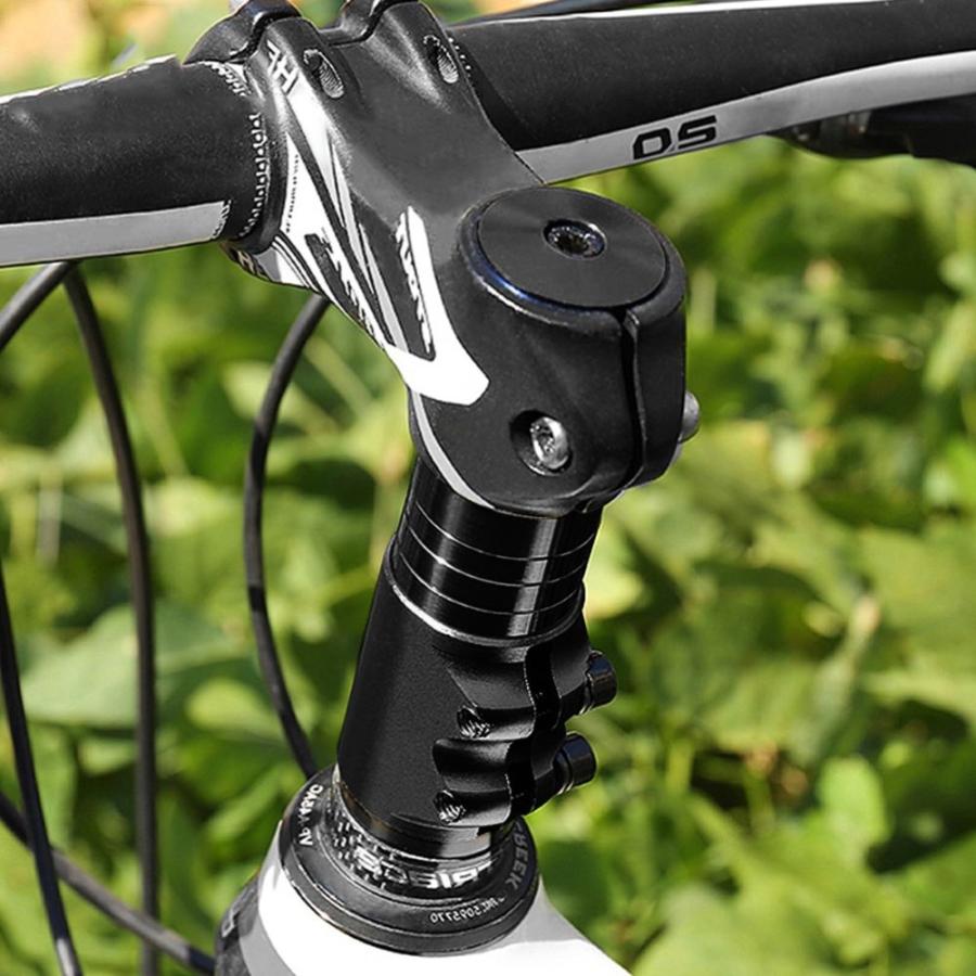 自転車 ハンドルアップ ヘッドセット 124mm ブラック 高さ調整 自転車