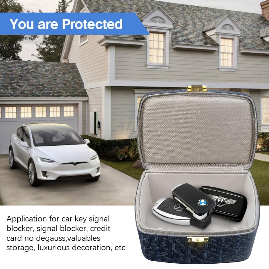 スマートキー電波遮断 ボックス リレーアタック対策 ボックス 箱 キーケース電波遮断 ケース リレーアタック防止 高級車 盗難防止 カーセキュリティ Marukeycase ユニバイ専門店 通販 Yahoo ショッピング