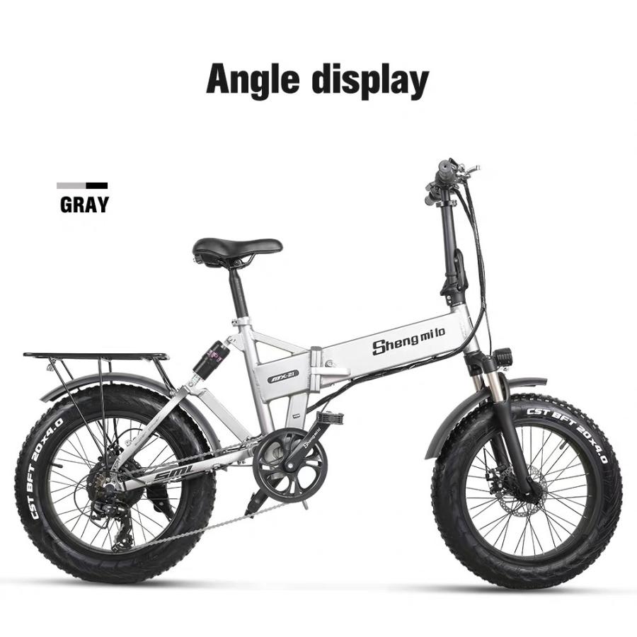 新車未開封 Shengmilo Mx21 ファットバイク アシスト電動自転車