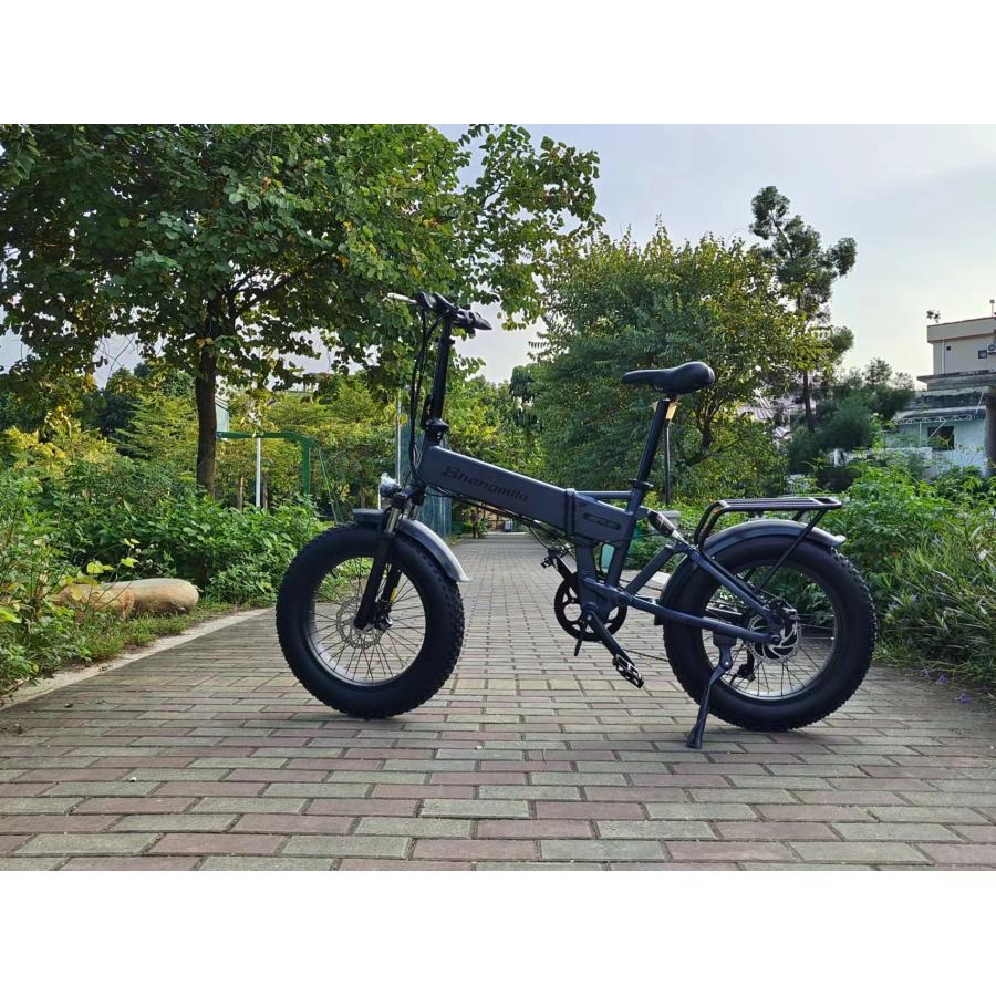 Shengmilo Mx21 ファットバイク アシスト電動自転車 マウンテンバイク 500Ｗ 48V12.8An電動マウンテンバイク スノーホイール フル電動アシスト 公道走行OK｜unibuy｜14