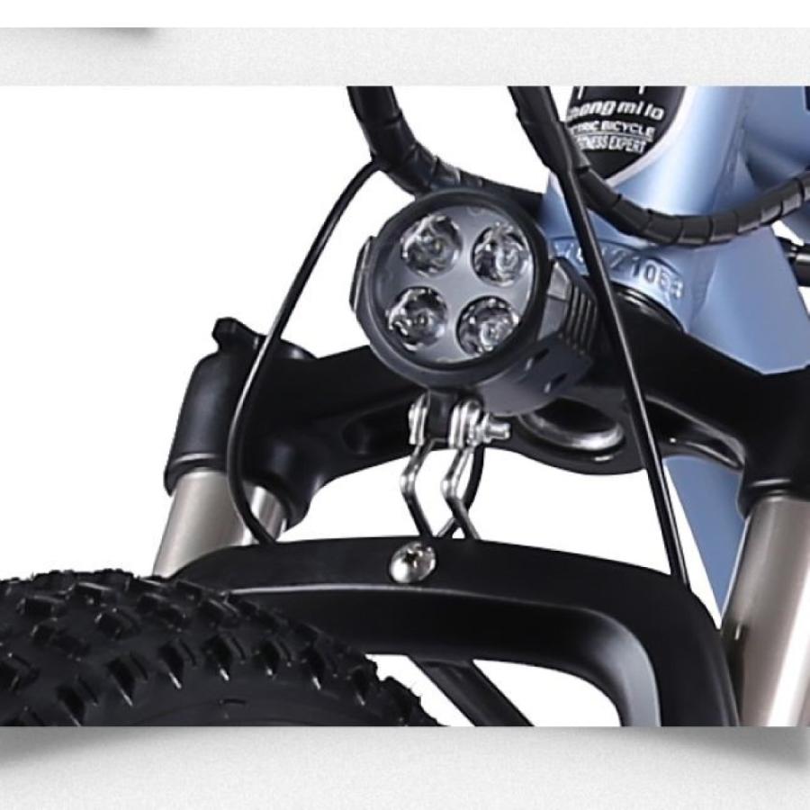 shengmiloMx21 Mx01/Mx02/Mx04/Mx05/Mx06 V8自転車ヘッドライト LED 明るい 電動アシスト自転車用防水 ...