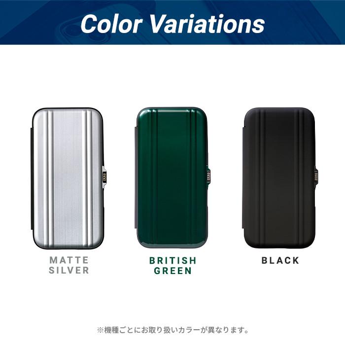 在庫少★iPhone15 Pro ゼロハリバートン 手帳型★シルバー 圧倒的な安心感！ゼロハリバートンの手帳型iPhone 15 Pro用