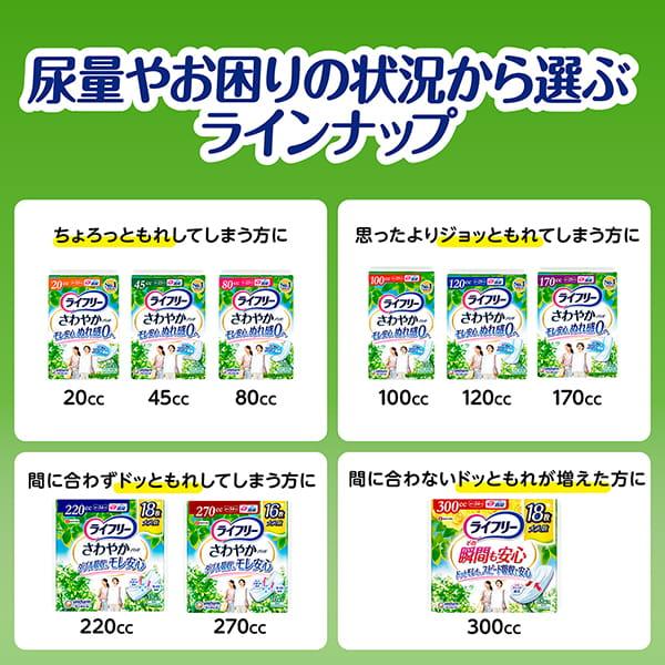 ライフリー さわやかパッド 120cc 24枚×8 ユニ・チャーム公式ショップ