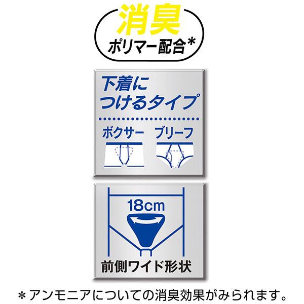 ライフリー さわやかパッド 男性用 一気に出る時も安心用 250cc 12枚(7袋セット)　ユニ・チャーム公式ショップ　送料無料｜unicharm-yp｜07