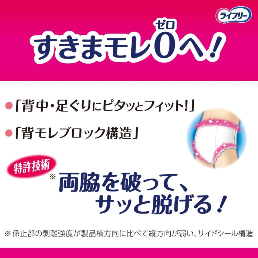ライフリー 長時間あんしん 長時間あんしんうす型パンツ L 28枚 4回